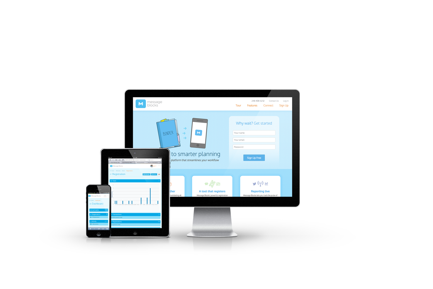 Message Blocks website